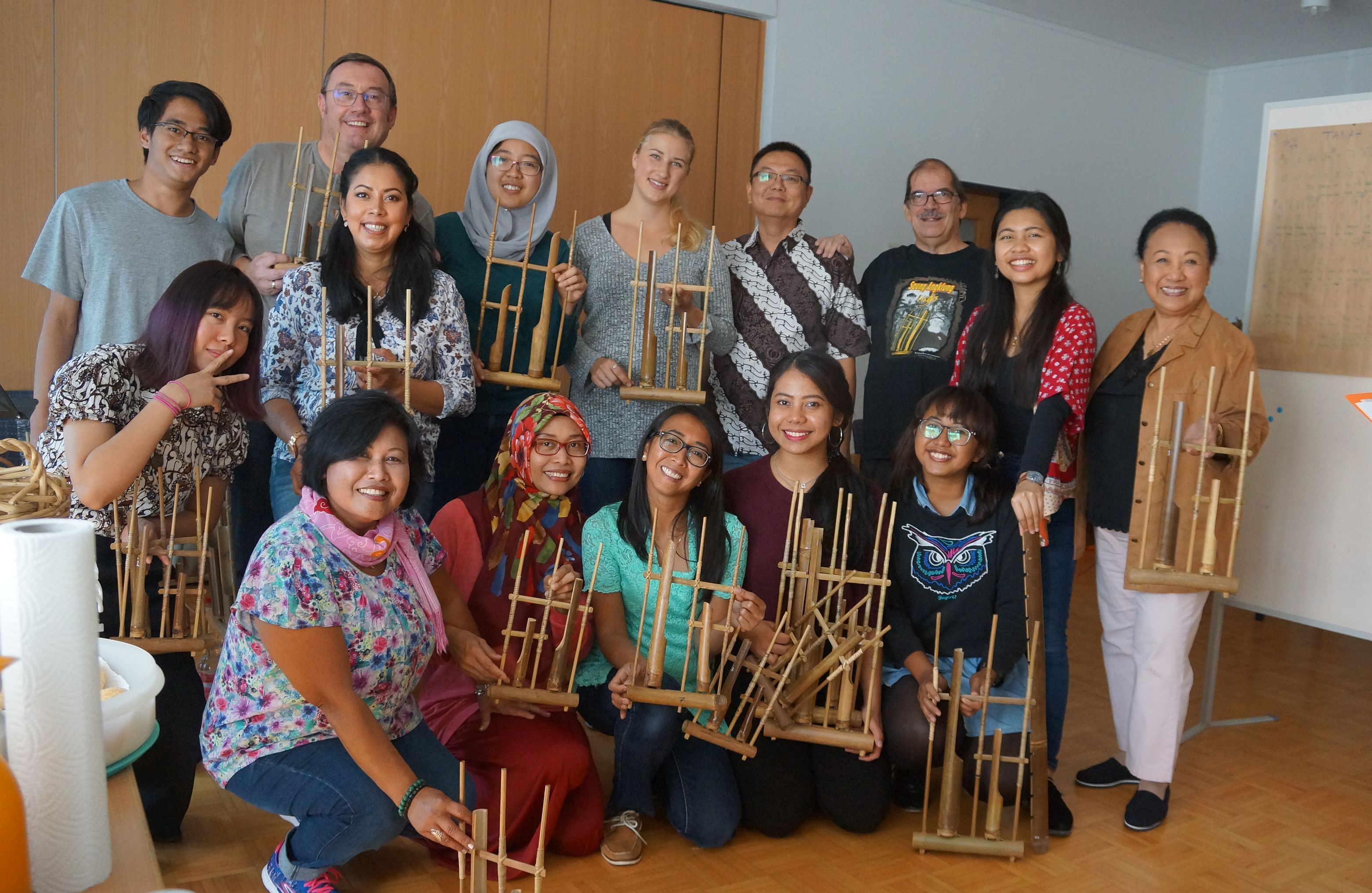Angklunggruppe Freunde Indonesiens 2018