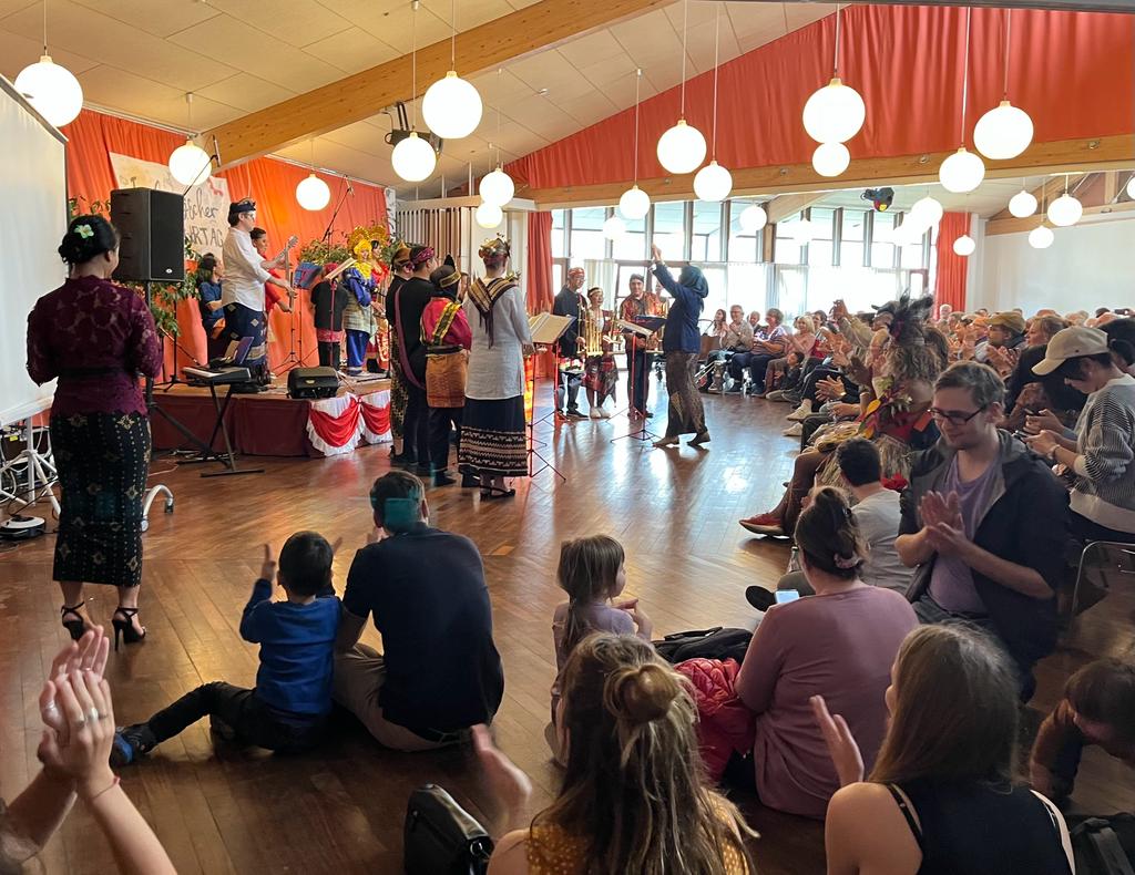 Gruppenfoto bei Event