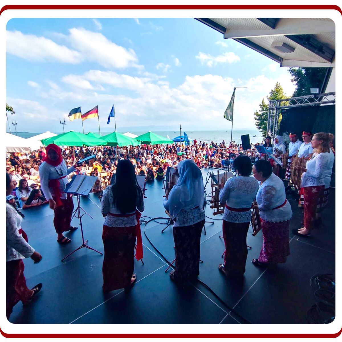 Freunde Indonesiens beim Stadtfest 2024