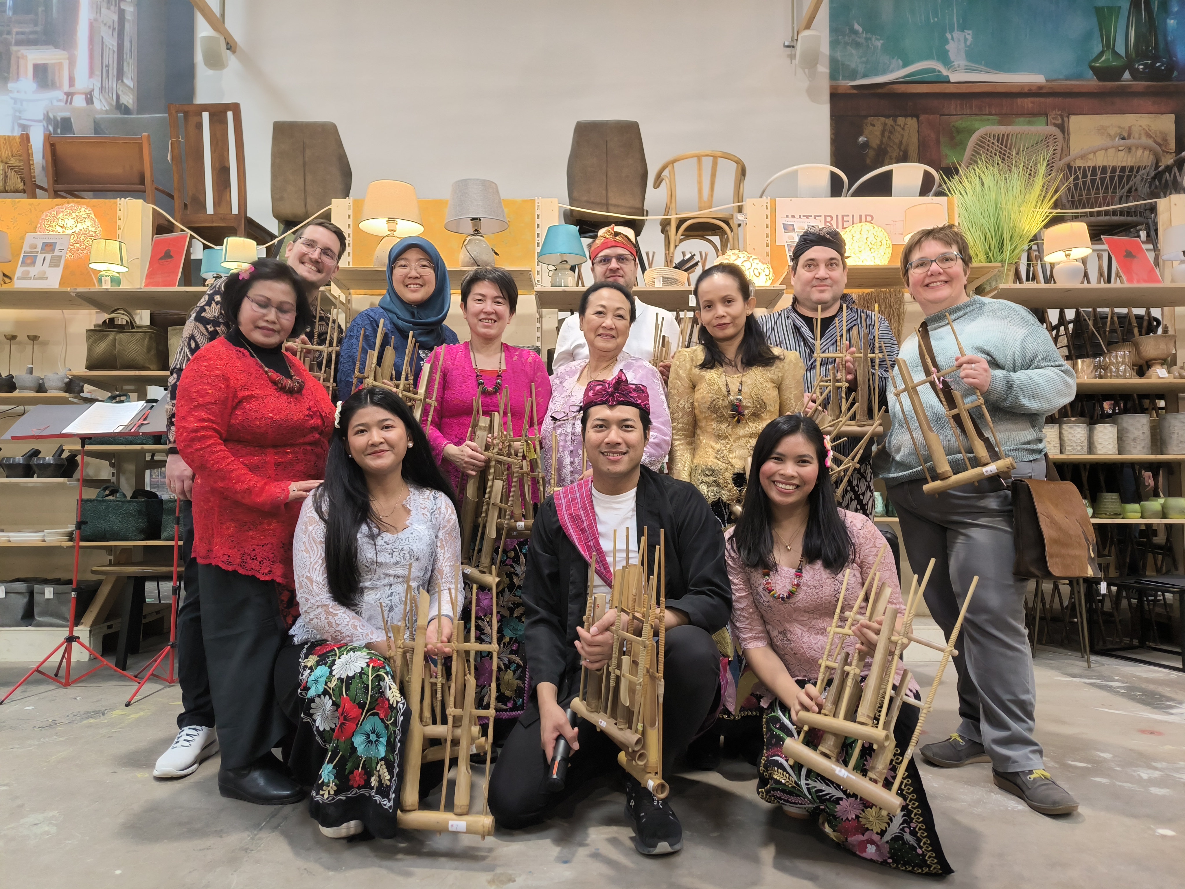 Gruppenfoto Freunde Indonesiens